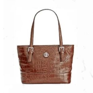 New Giani BerniniCroc-Embossed Tote